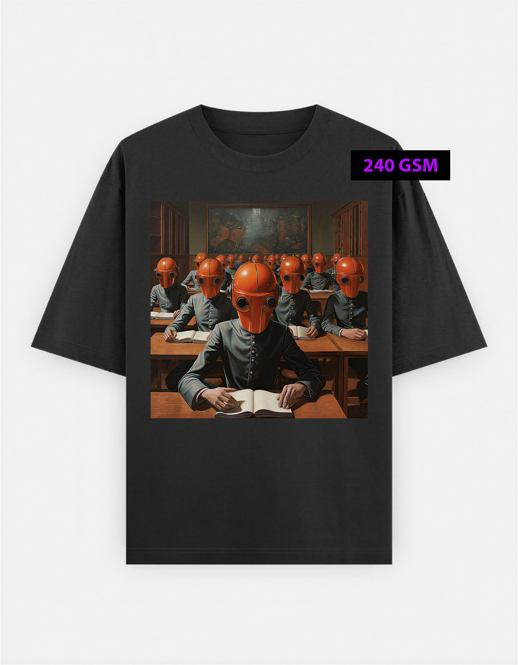 Gas mask Unisex Oversized T-Shirt