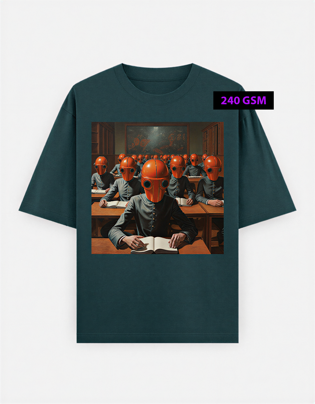 Gas mask Unisex Oversized T-Shirt
