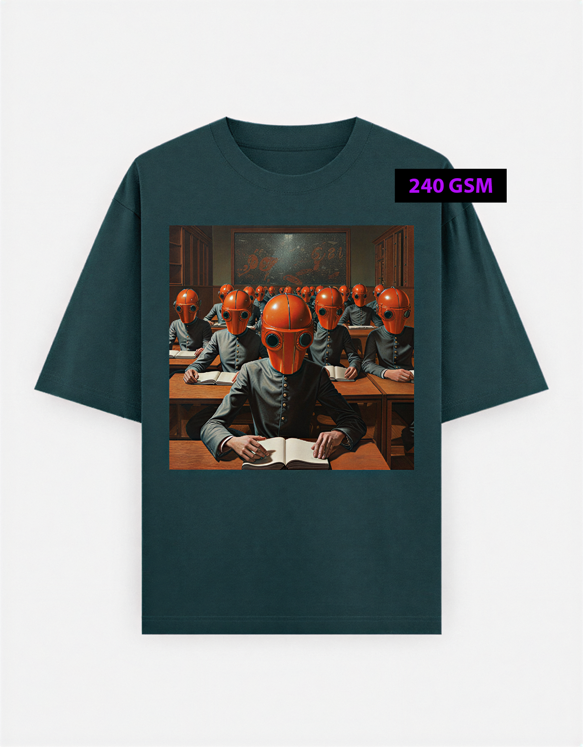 Gas mask Unisex Oversized T-Shirt