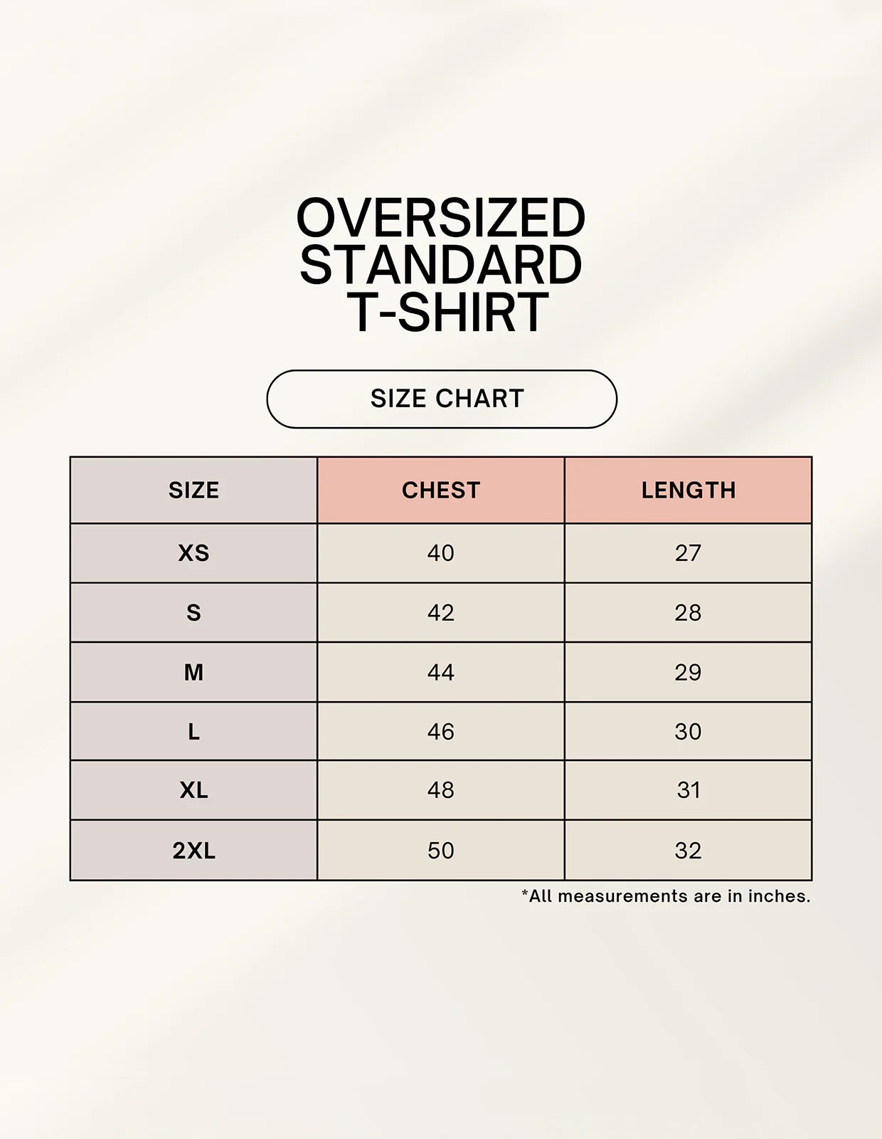2x2=4 Unisex Oversized Standard T-Shirt