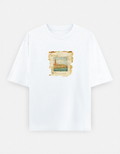 Vintage stamp Unisex Oversized T-Shirt