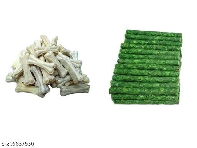 Rawhide Bones for Pets (Set of 2)