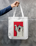 Caught Mouse Tote Zipper Bag