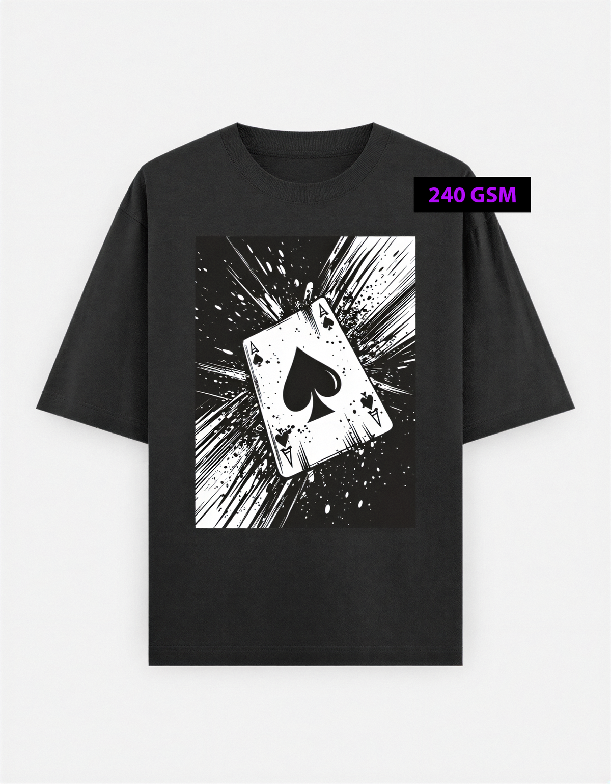 Spade Unisex Oversized T-Shirt